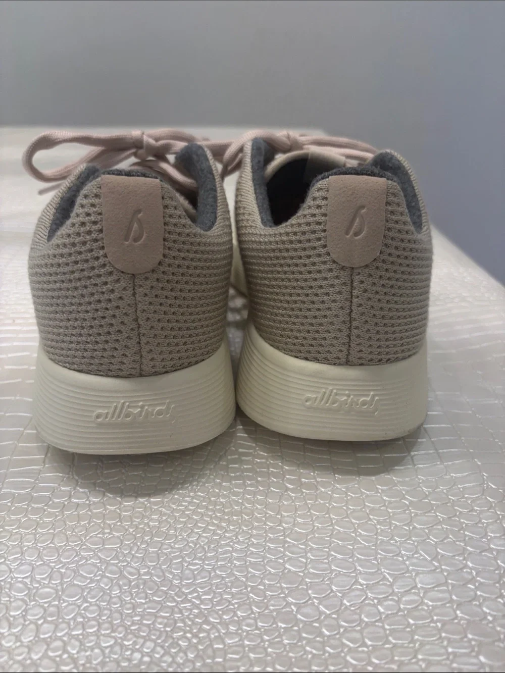 Women all birds sneakers light beige new !
